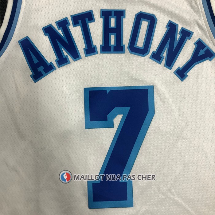 Maillot Los Angeles Lakers Carmelo Anthony NO 7 Classic 2019-20 Blanc